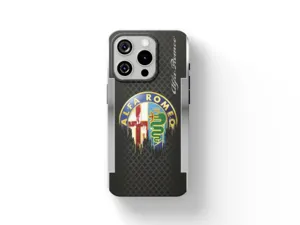 Alfa Romeo Cover Silicone Smartphone Stile Esclusivo